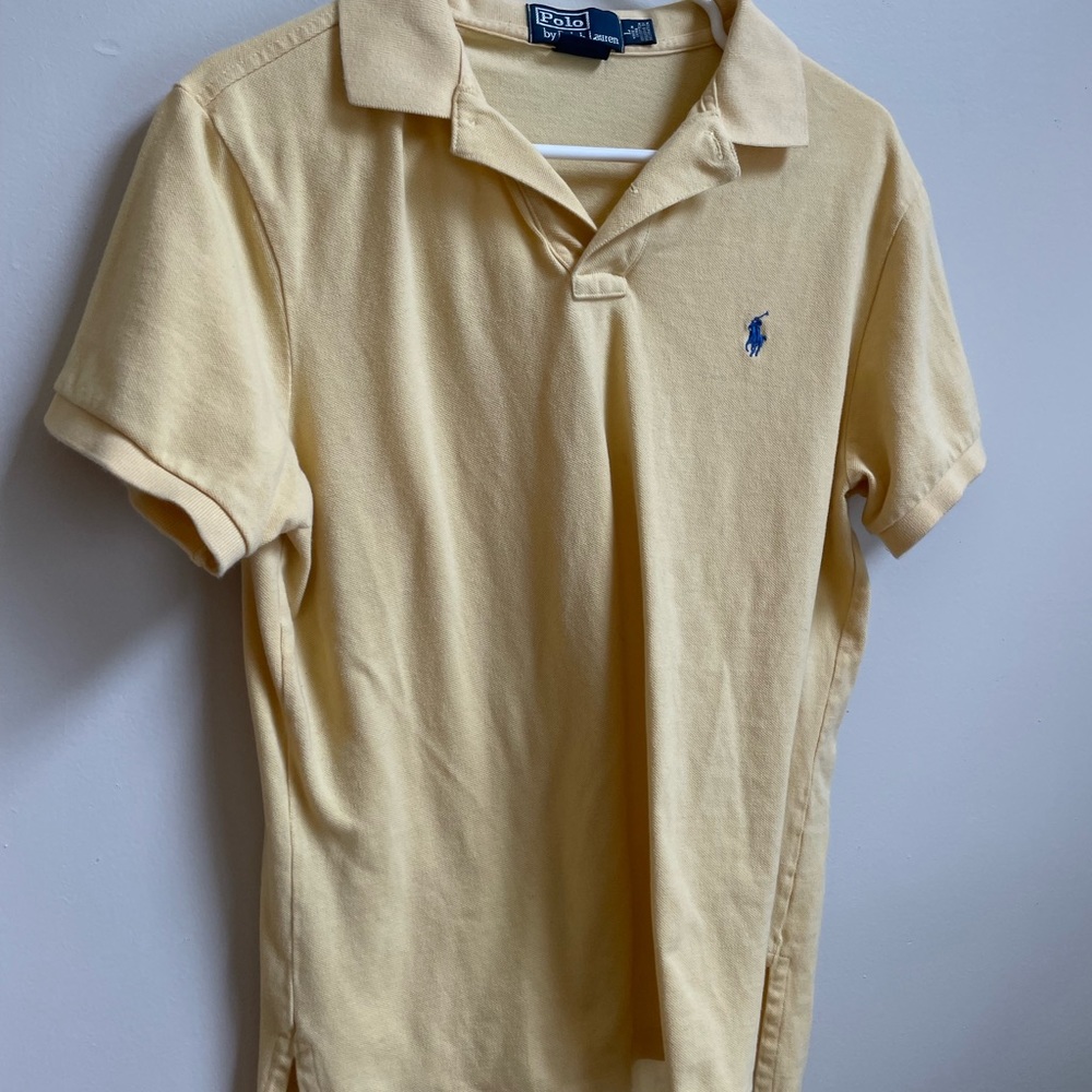 Large Yellow Polo by Ralph Lauren Polo Shirt